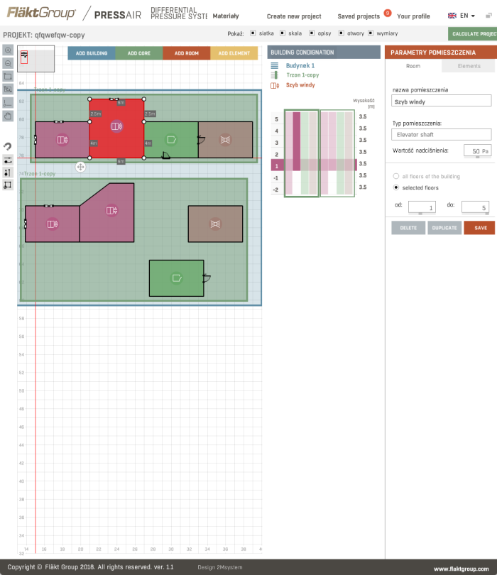Fläkt Group project designer