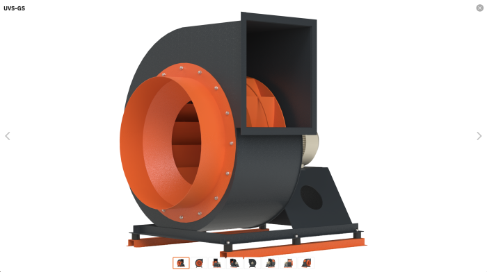 UVENTS — rotatable 3D product viewer