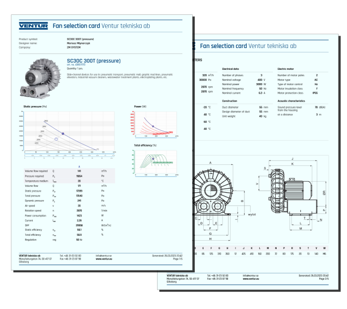 PDF datasheet — Venture Industries