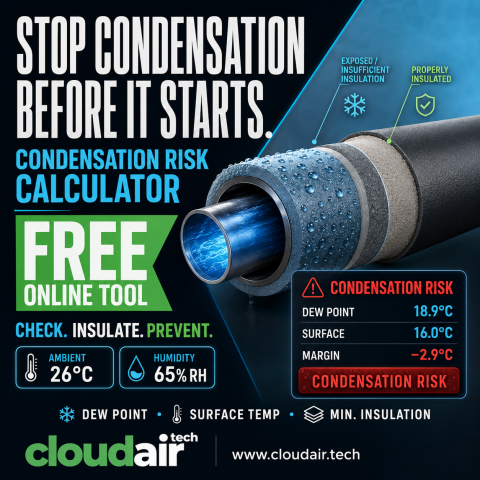 Condensation risk calculator