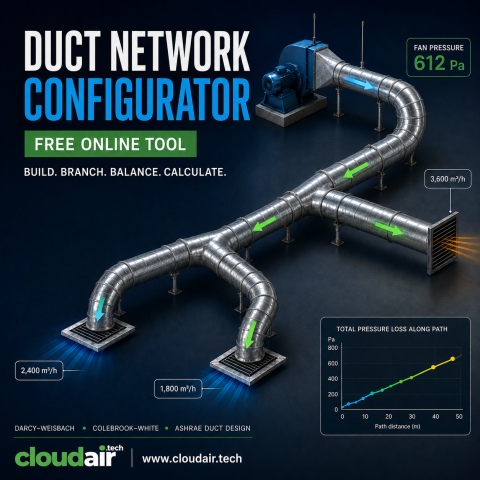 Duct network configurator
