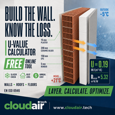 U-value calculator